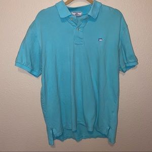 Southern Tide Blue Skipjack Polo